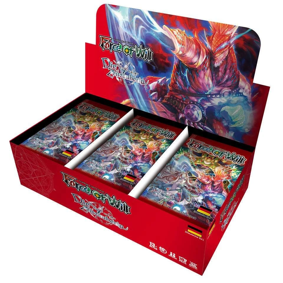 Diverse Force Of Will - Die Zeitzauberin - Booster Display (DE) 1 Diverse Force Of Will - Die Zeitzauberin - Booster Display (DE)