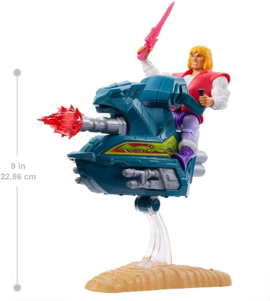 MATTEL Masters Of The Universe - Prince Adam Sky Sled Actionfigur 6 MATTEL Masters Of The Universe - Prince Adam Sky Sled Actionfigur – Bild 6