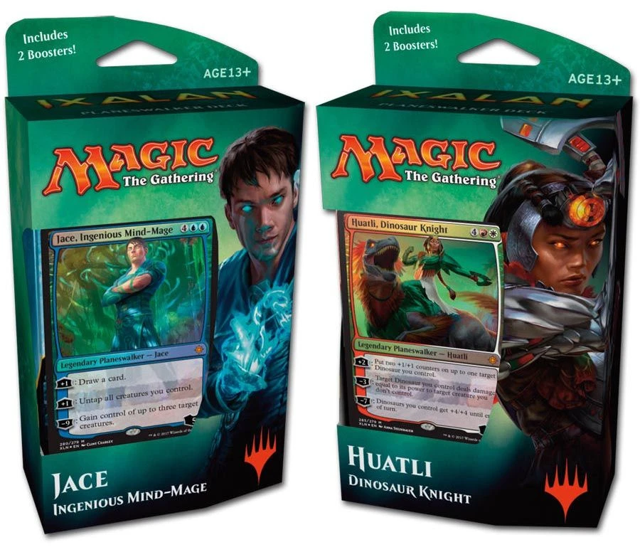 Wizards Of The Coast Magic Ixalan Planeswalker-Decks 2er Set (EN) 1 Wizards Of The Coast Magic Ixalan Planeswalker-Decks 2er Set (EN)