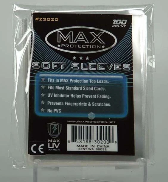 MAX Premium Soft Sleeves (100 St.) 1 MAX Premium Soft Sleeves (100 St.)